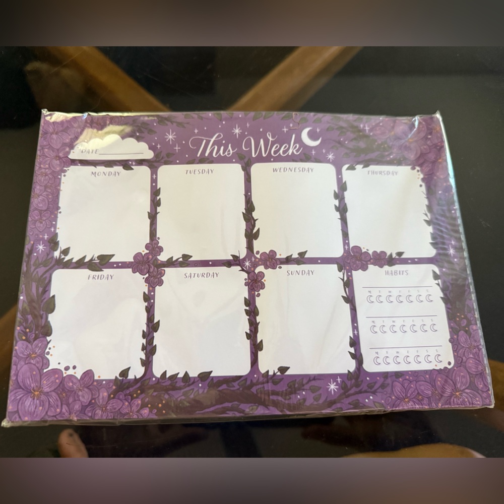 Illumicrate Violet Divinations Weekly Planner
